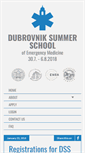Mobile Screenshot of dubrovniksummerschool.com